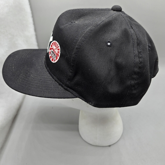 NGK Spark Plugs Hat Cap Black Snap Back Trucker Logo - Picture 2 of 6